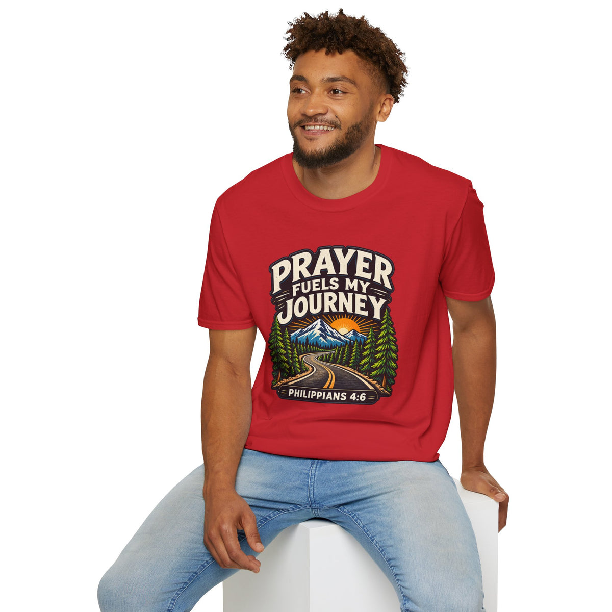 Prayer Fuels My Journey Christian Faith T-Shirt