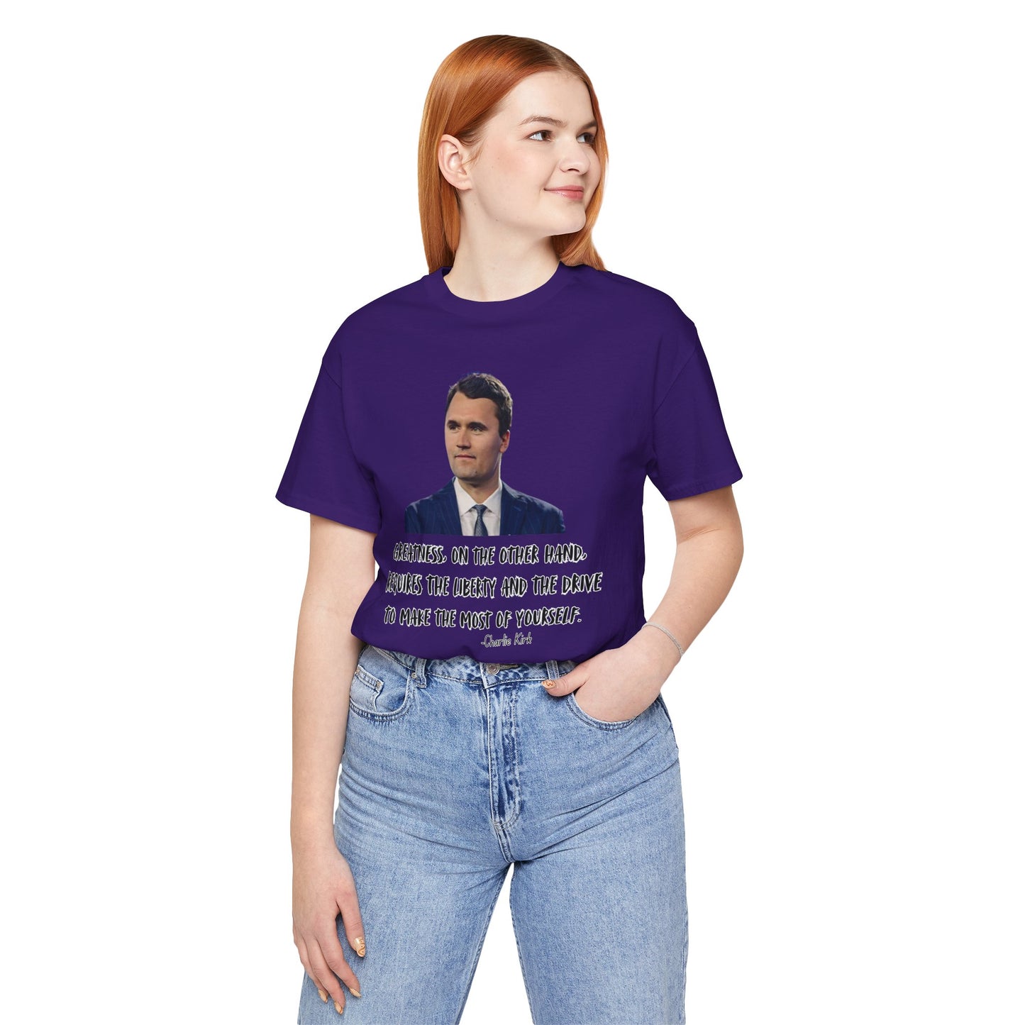 T-Shirt - Remembering Charlie Kirk Tribute Tee Unisex