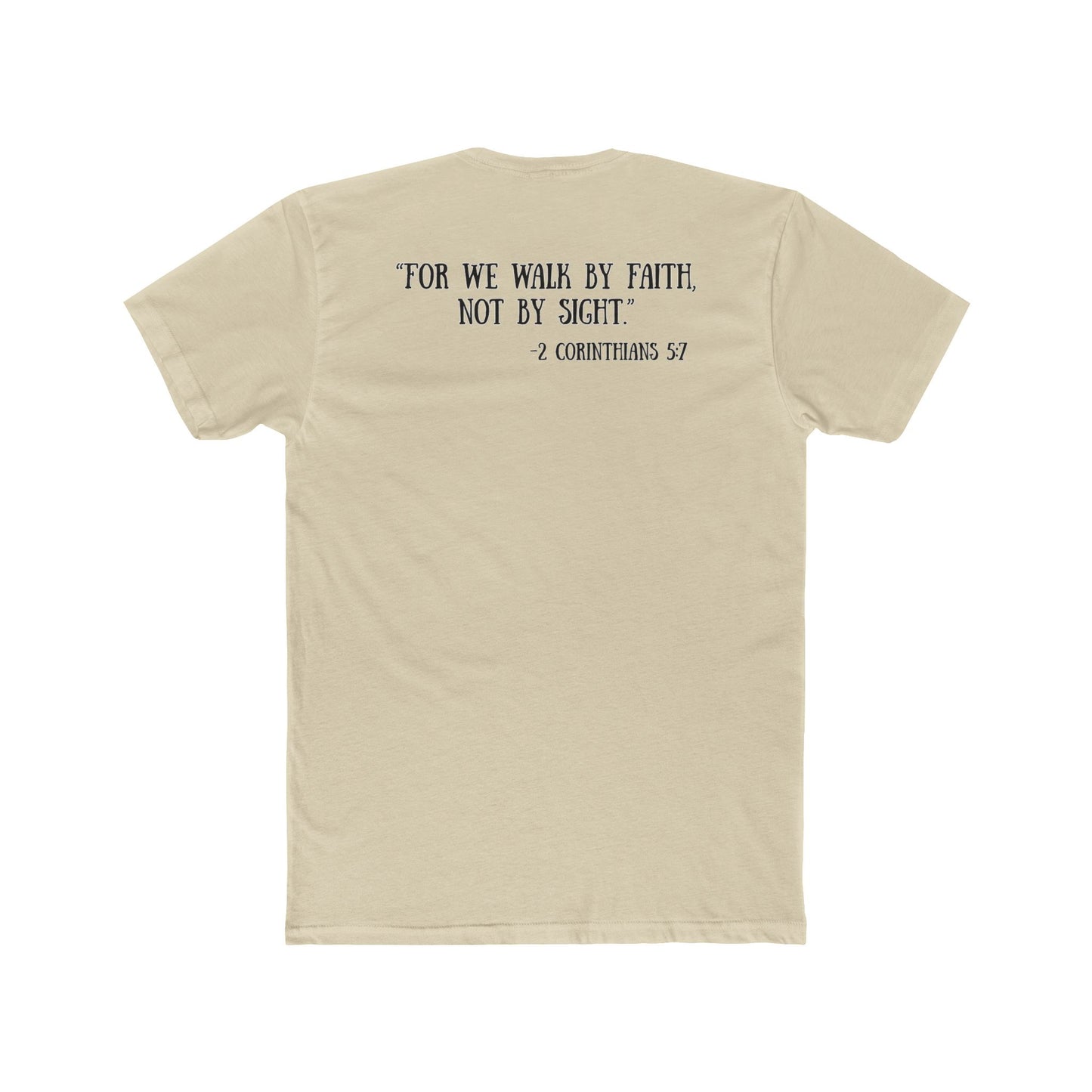 Mens Adult- 2 Corinthians 5:7 Tee