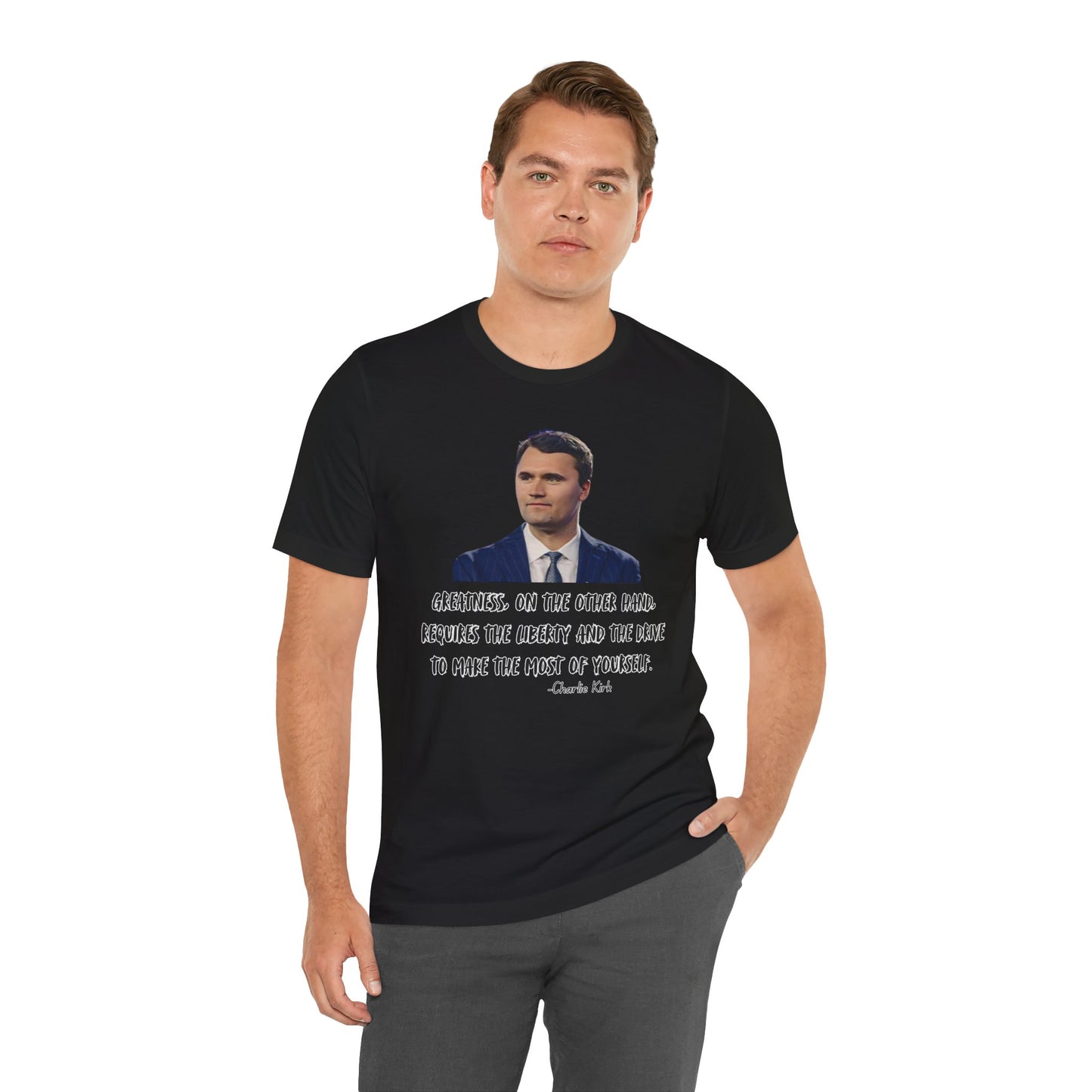 T-Shirt - Remembering Charlie Kirk Tribute Tee Unisex