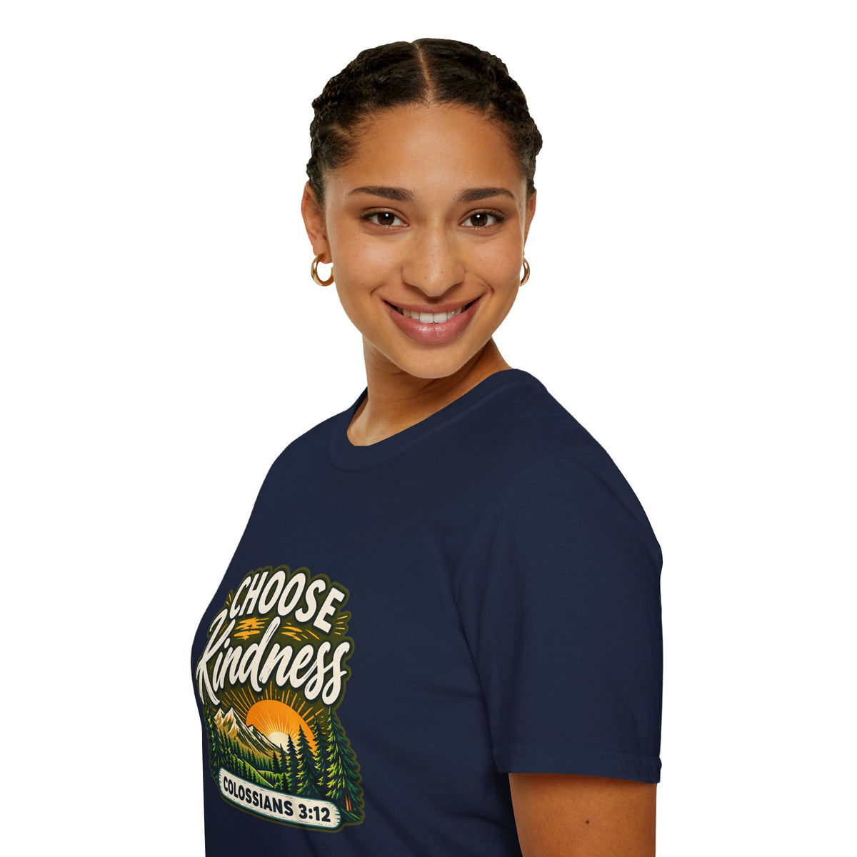 Choose Kindness Colossians 3:12 Christian Nature T-Shirt