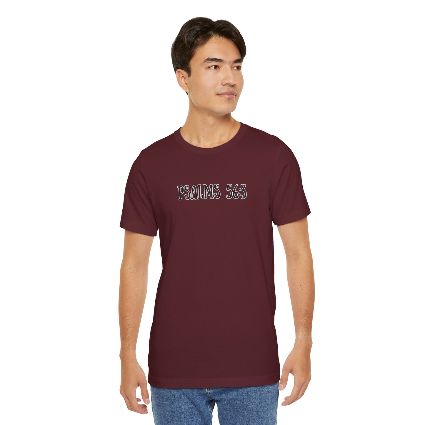 Unisex Adult Psalms 56:3 Tee