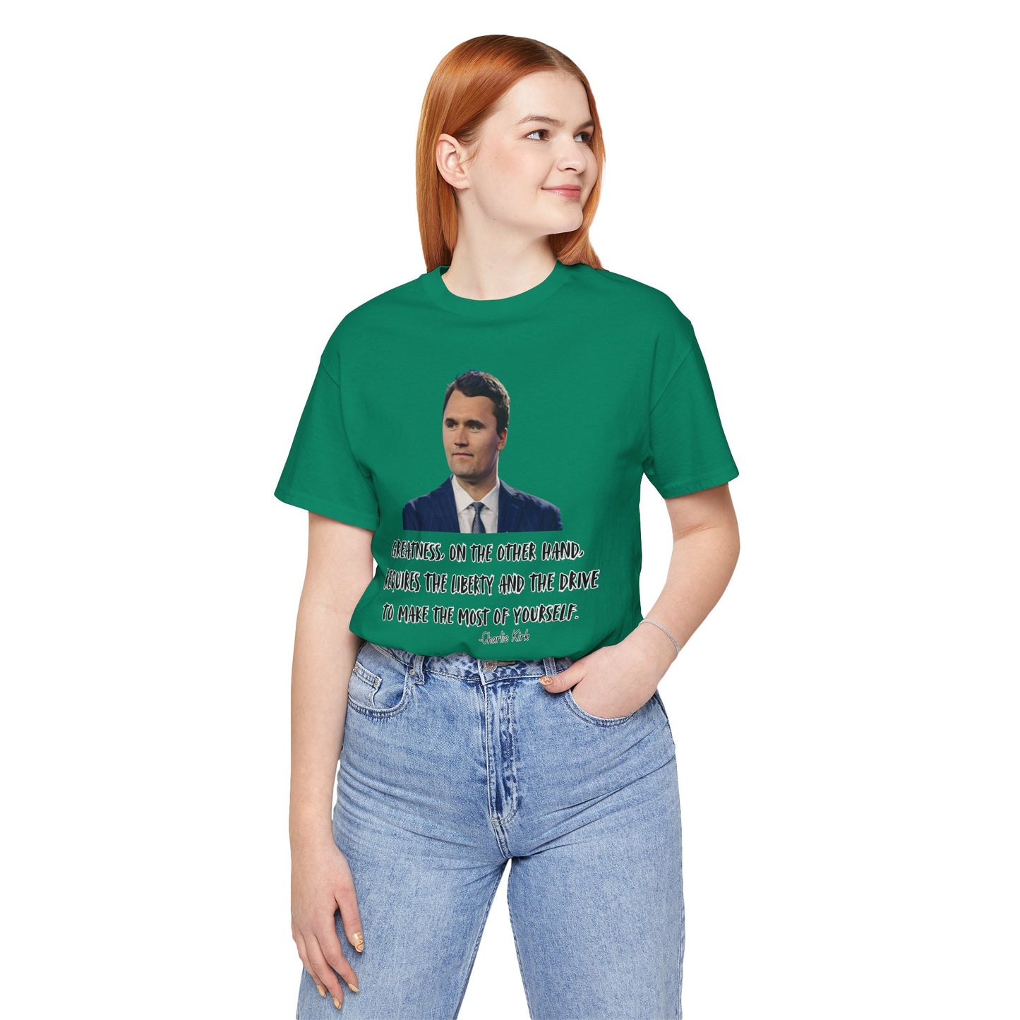 T-Shirt - Remembering Charlie Kirk Tribute Tee Unisex