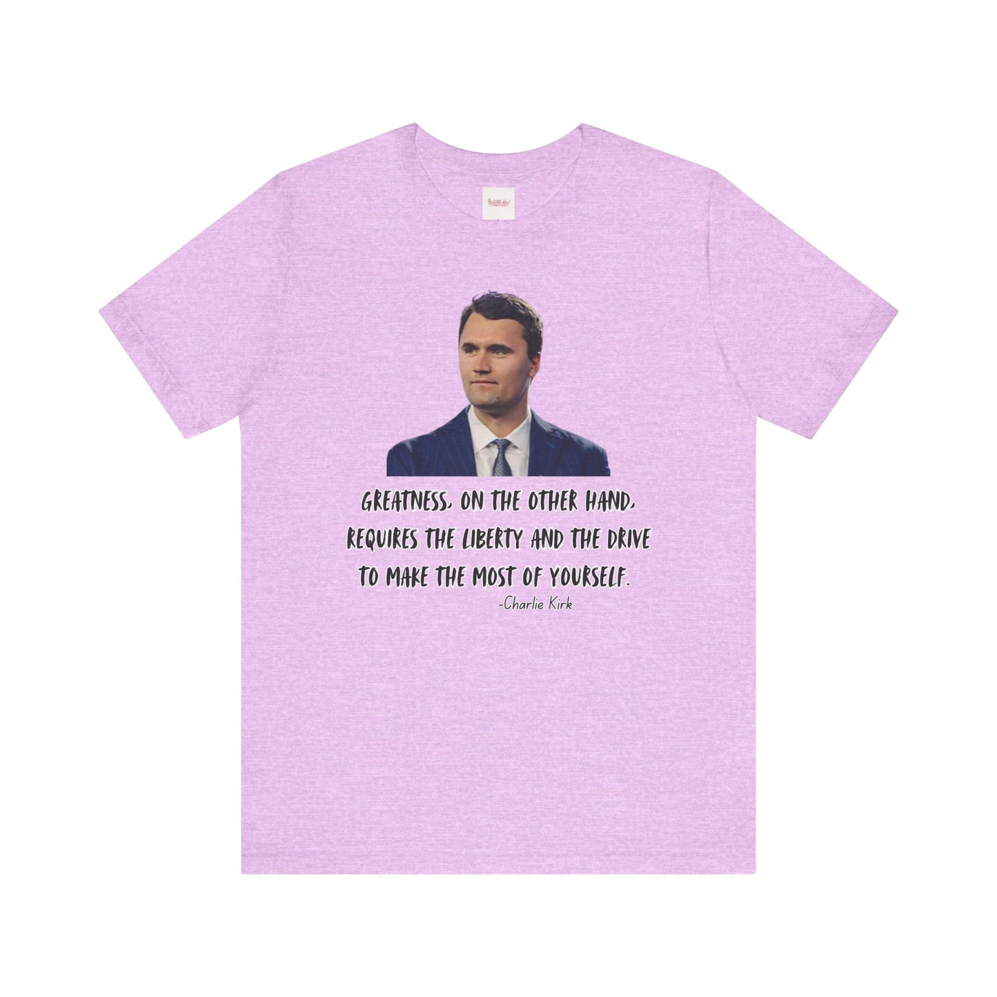 T-Shirt - Remembering Charlie Kirk Tribute Tee Unisex