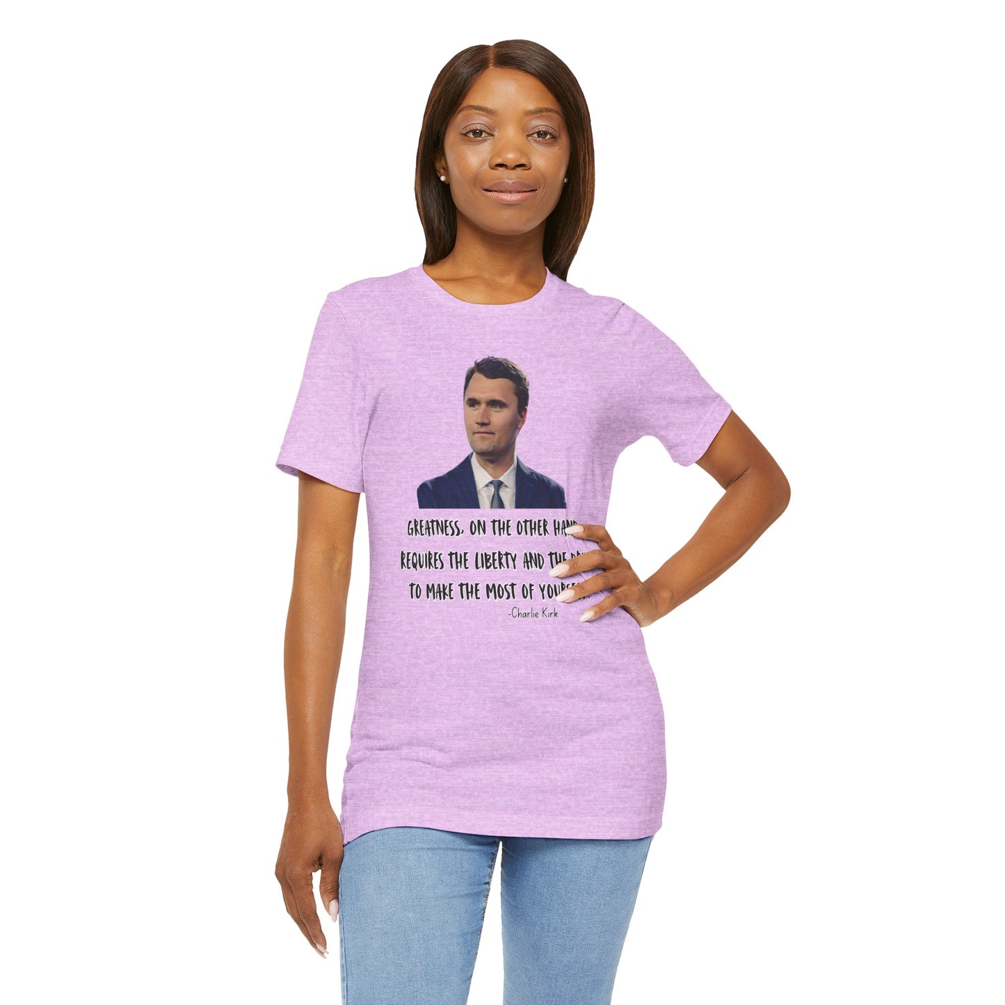 T-Shirt - Remembering Charlie Kirk Tribute Tee Unisex