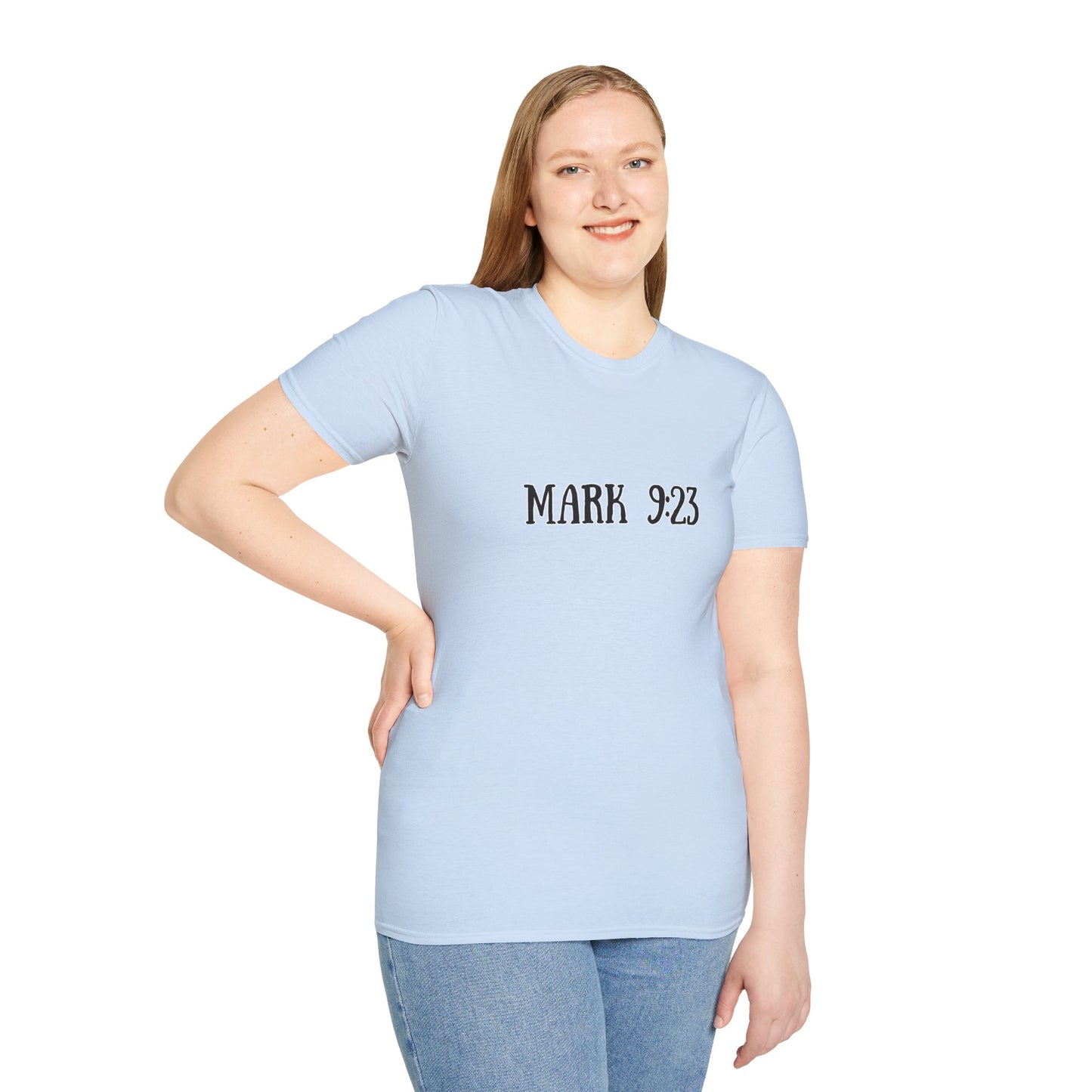 Unisex Adult Mark 9:23 T-Shirt