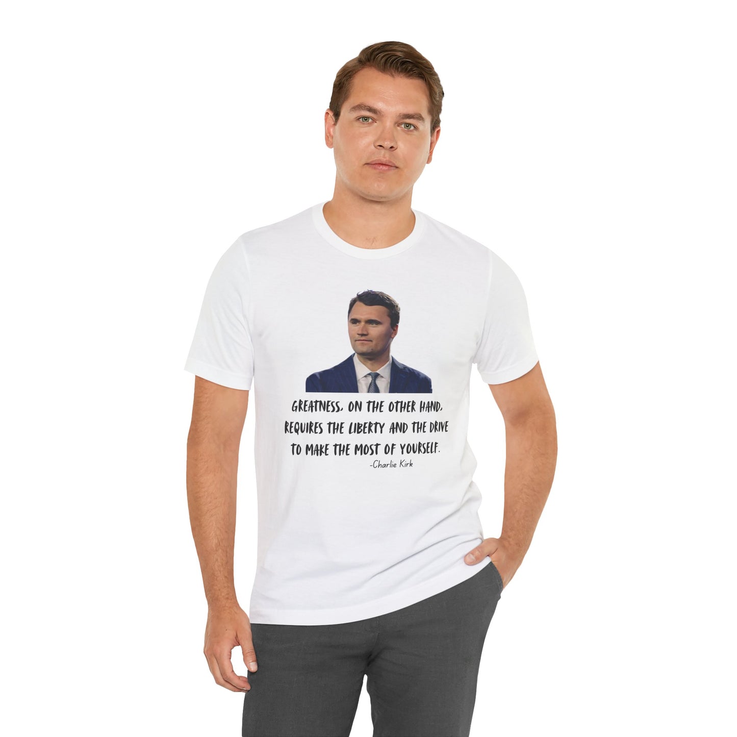 T-Shirt - Remembering Charlie Kirk Tribute Tee Unisex