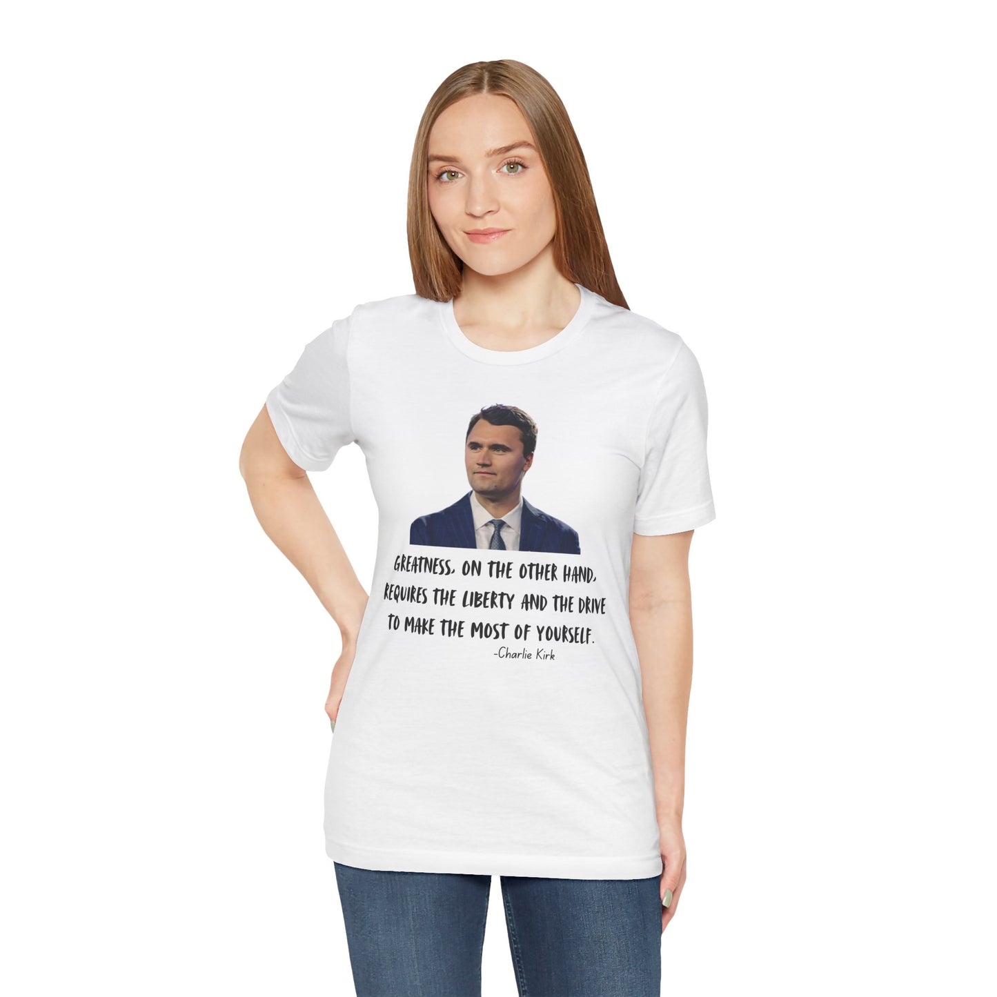 T-Shirt - Remembering Charlie Kirk Tribute Tee Unisex