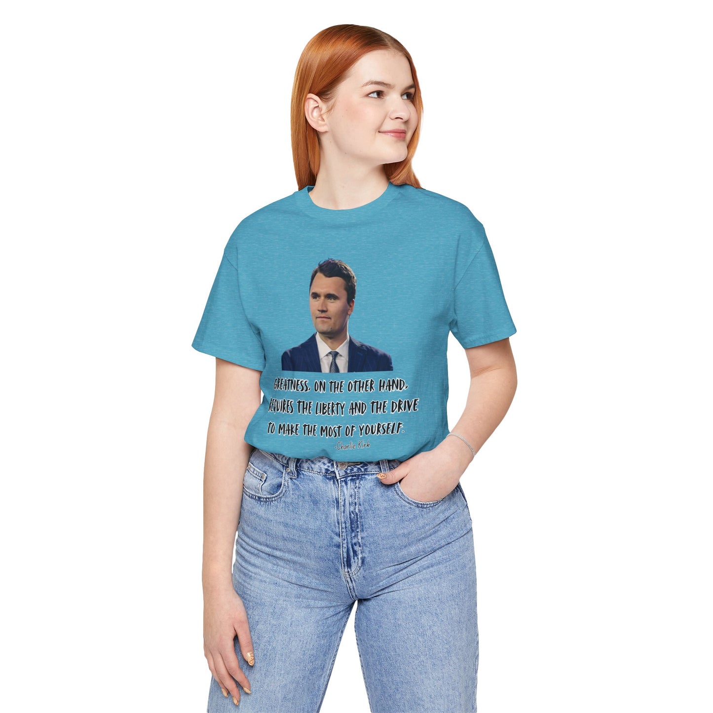 T-Shirt - Remembering Charlie Kirk Tribute Tee Unisex