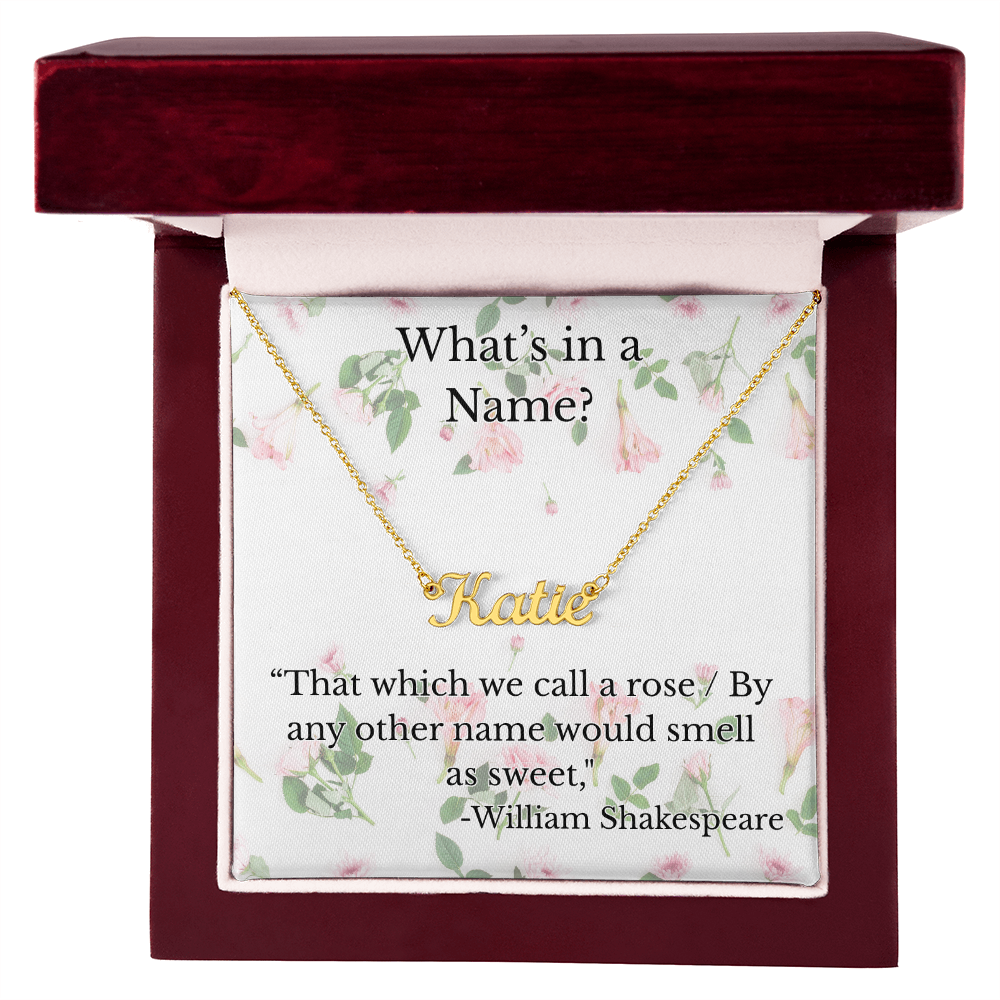 Custom Name Necklace