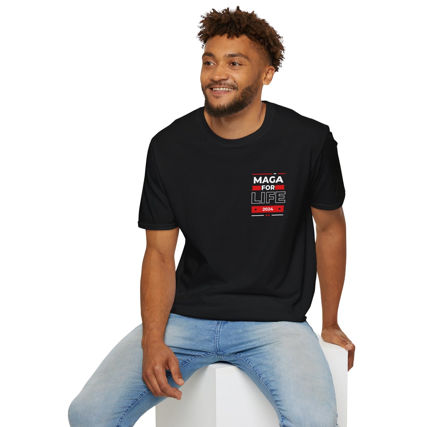 MAGA SUPPORT Unisex Softstyle T-Shirt