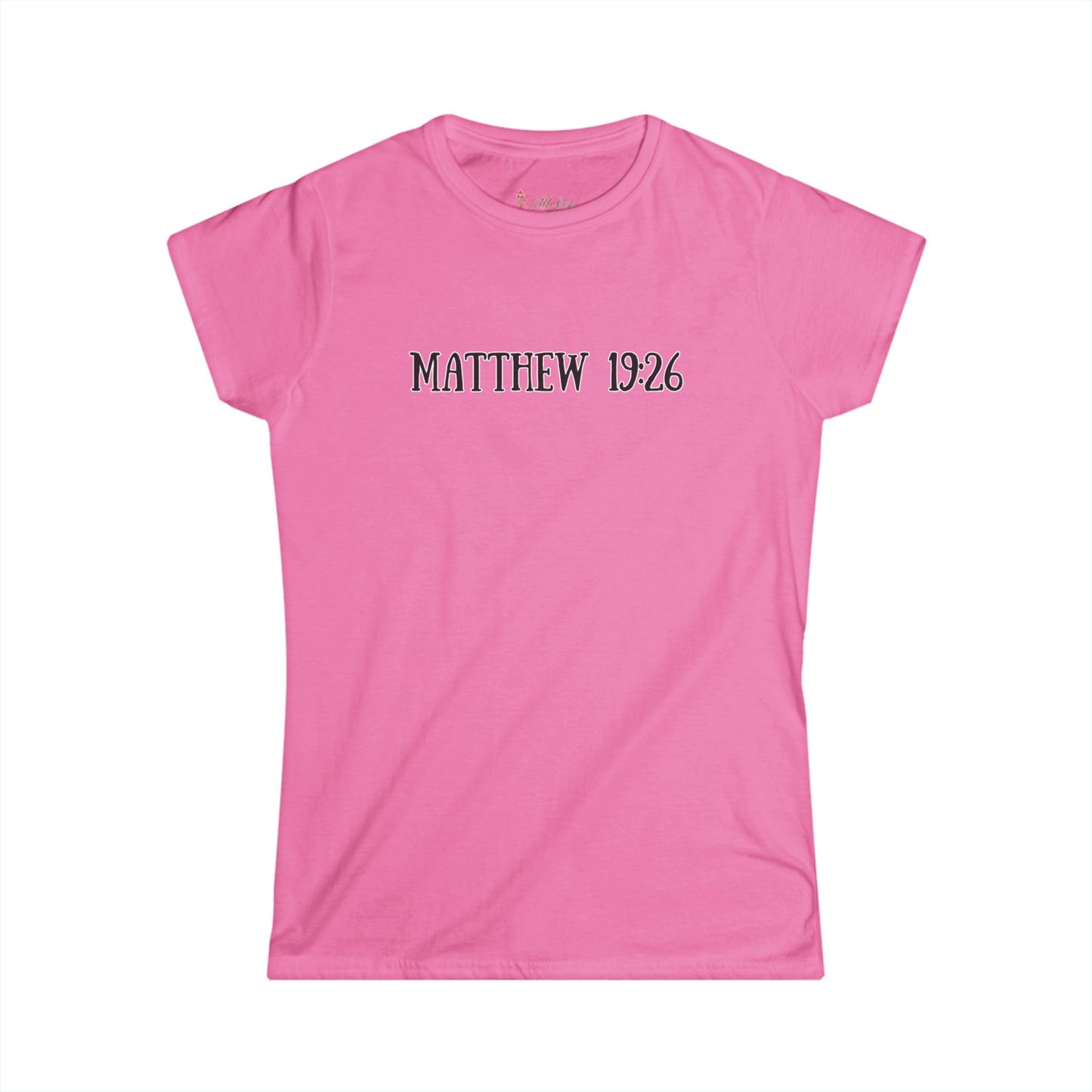 Matthew 19:26 Women's Tee