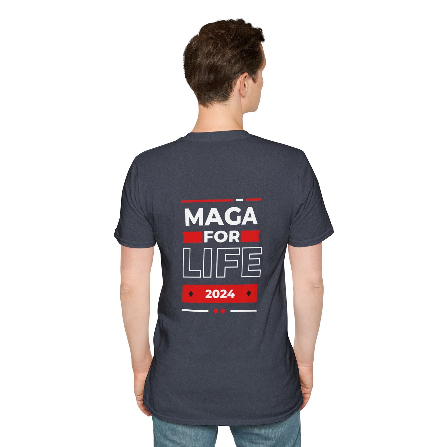 MAGA SUPPORT Unisex Softstyle T-Shirt