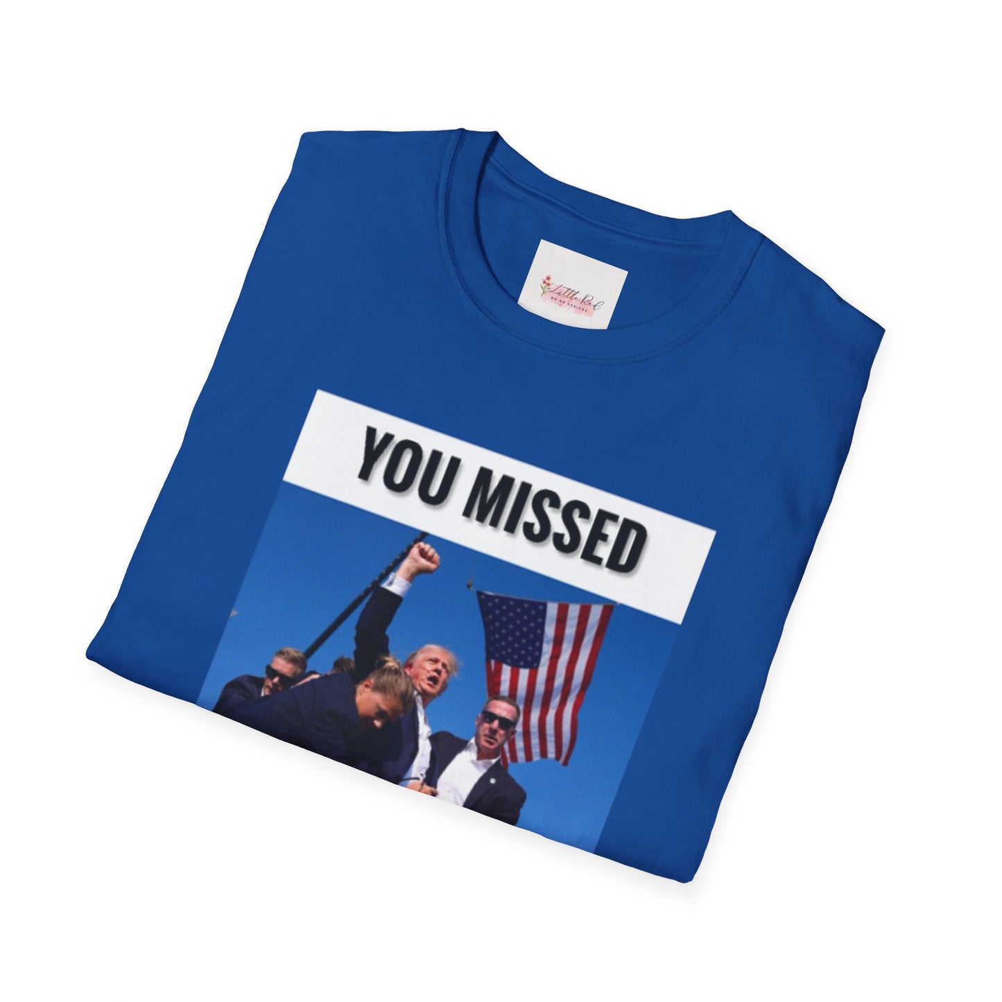 Unisex Adult You Missed MF! Softstyle T-Shirt