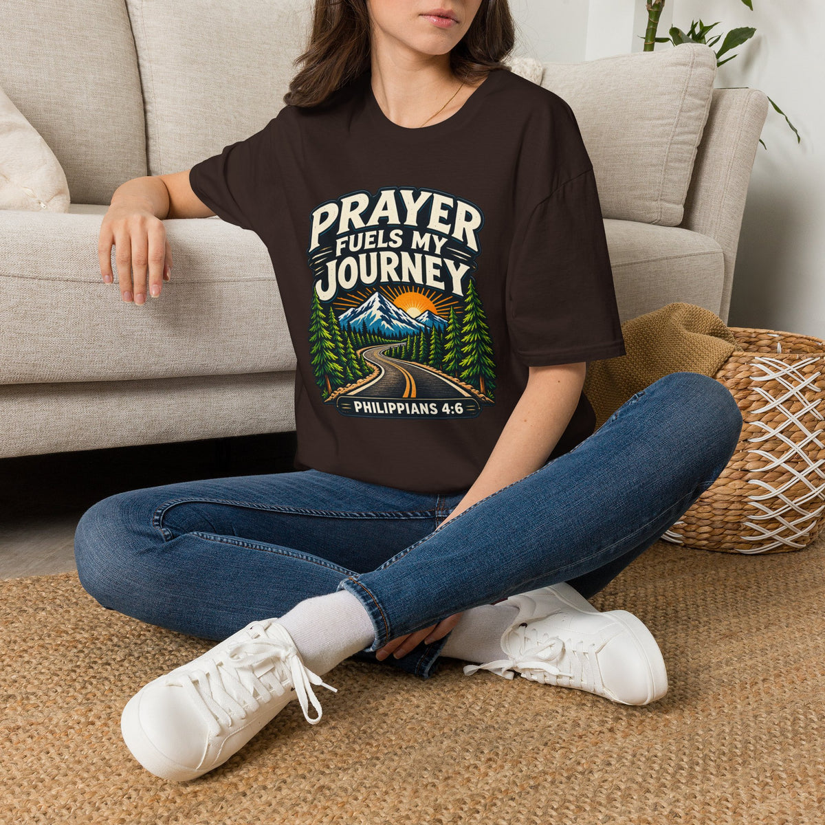 Prayer Fuels My Journey Christian Faith T-Shirt