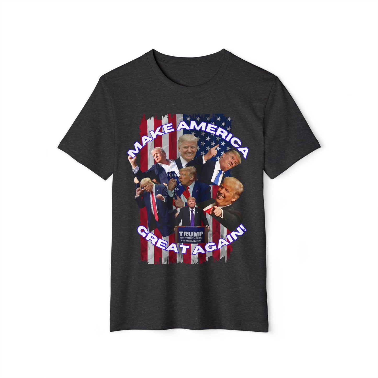 Unisex Adult Patriotic T-Shirt - Family Supportive Holiday Fun