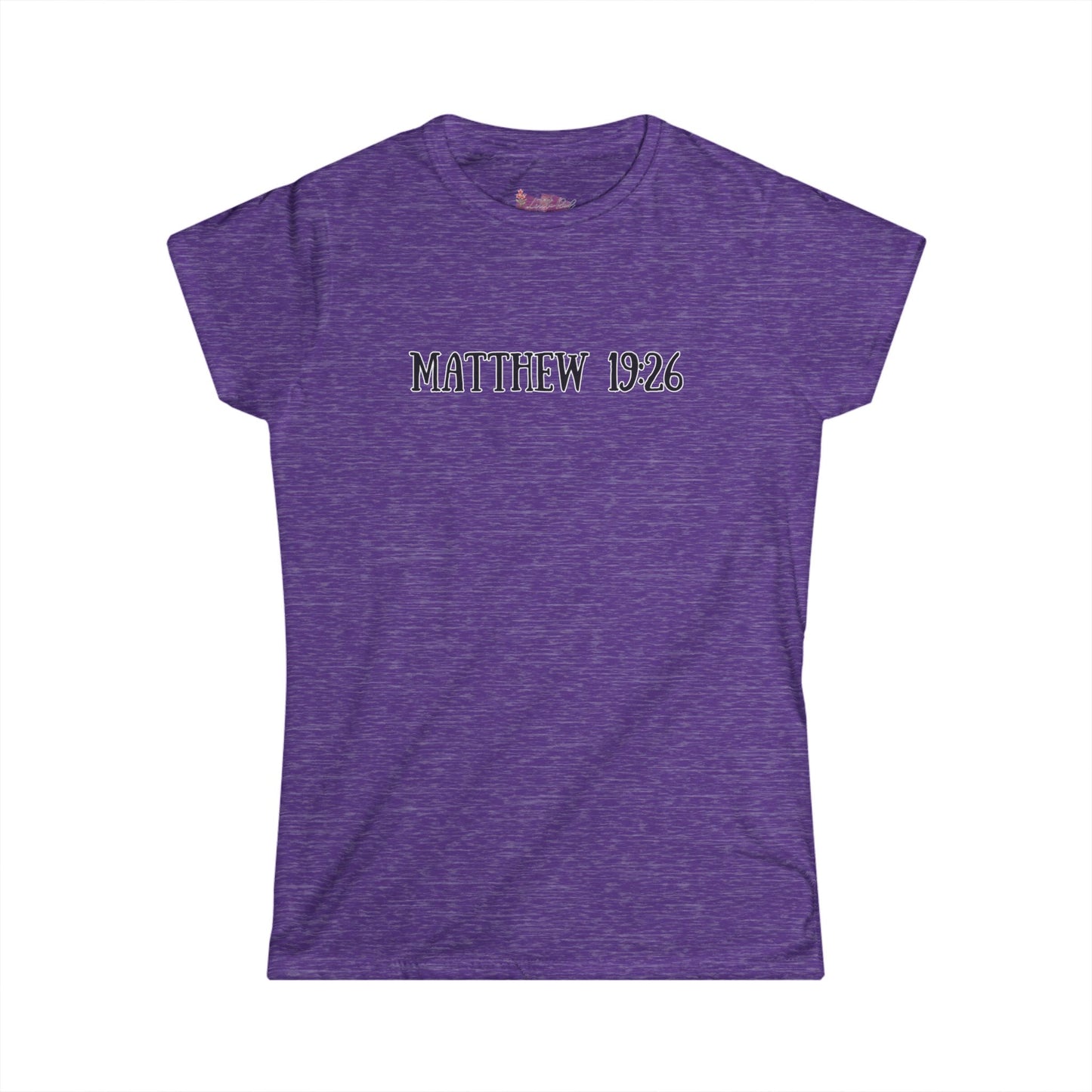 Matthew 19:26 Women's Tee
