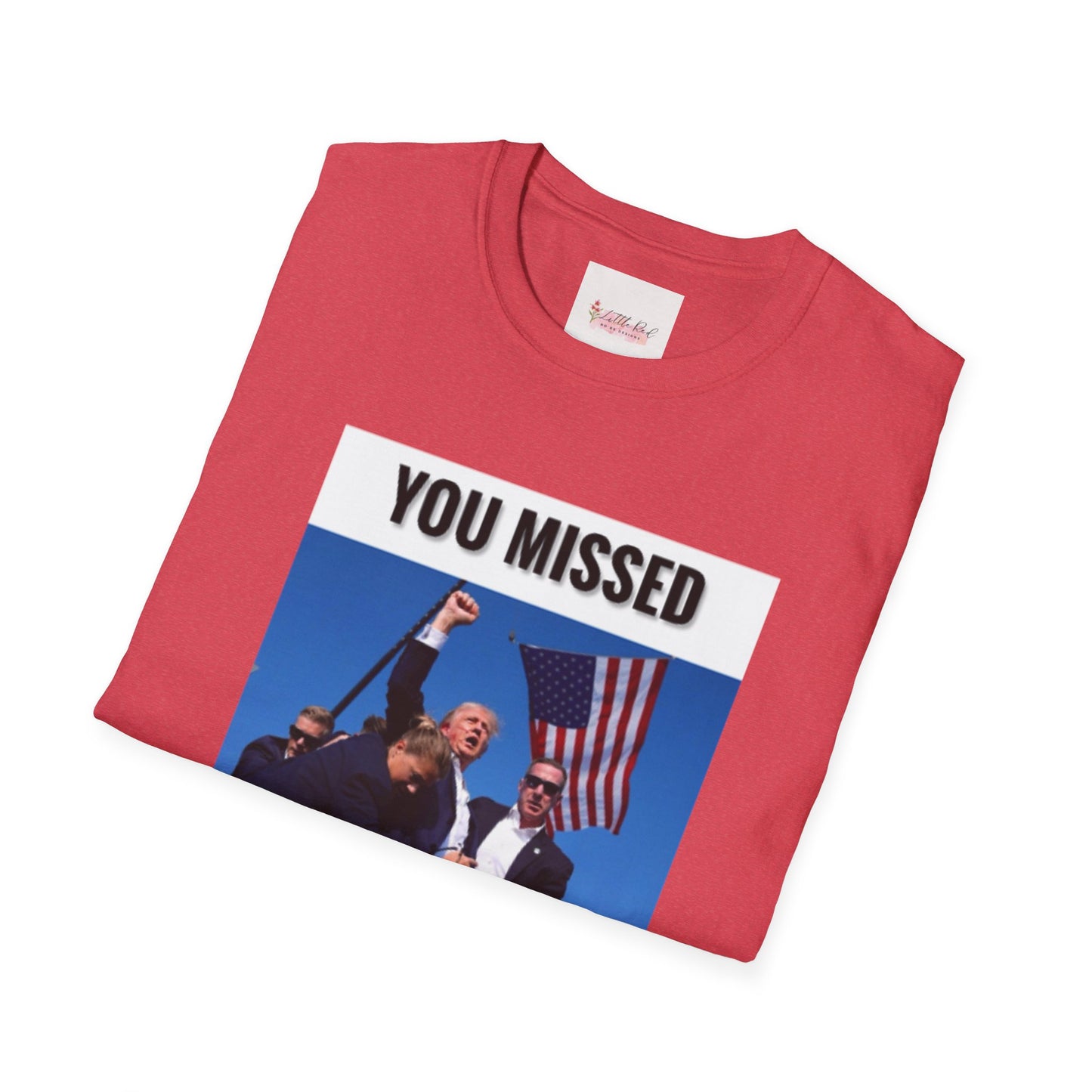 Unisex Adult You Missed MF! Softstyle T-Shirt
