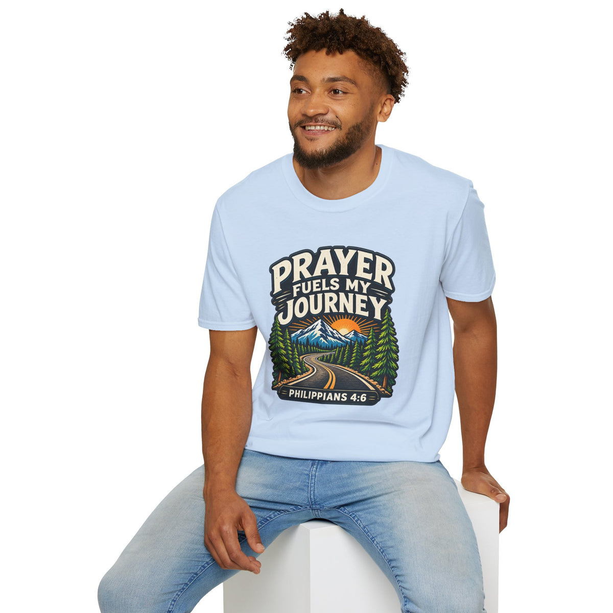 Prayer Fuels My Journey Christian Faith T-Shirt