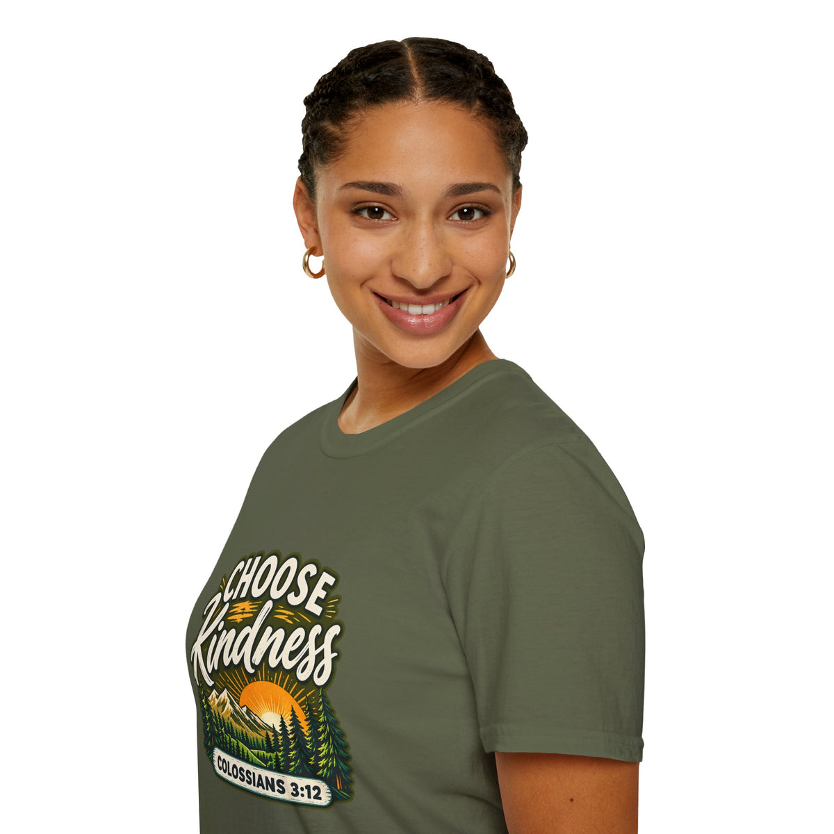 Choose Kindness Colossians 3:12 Christian Nature T-Shirt