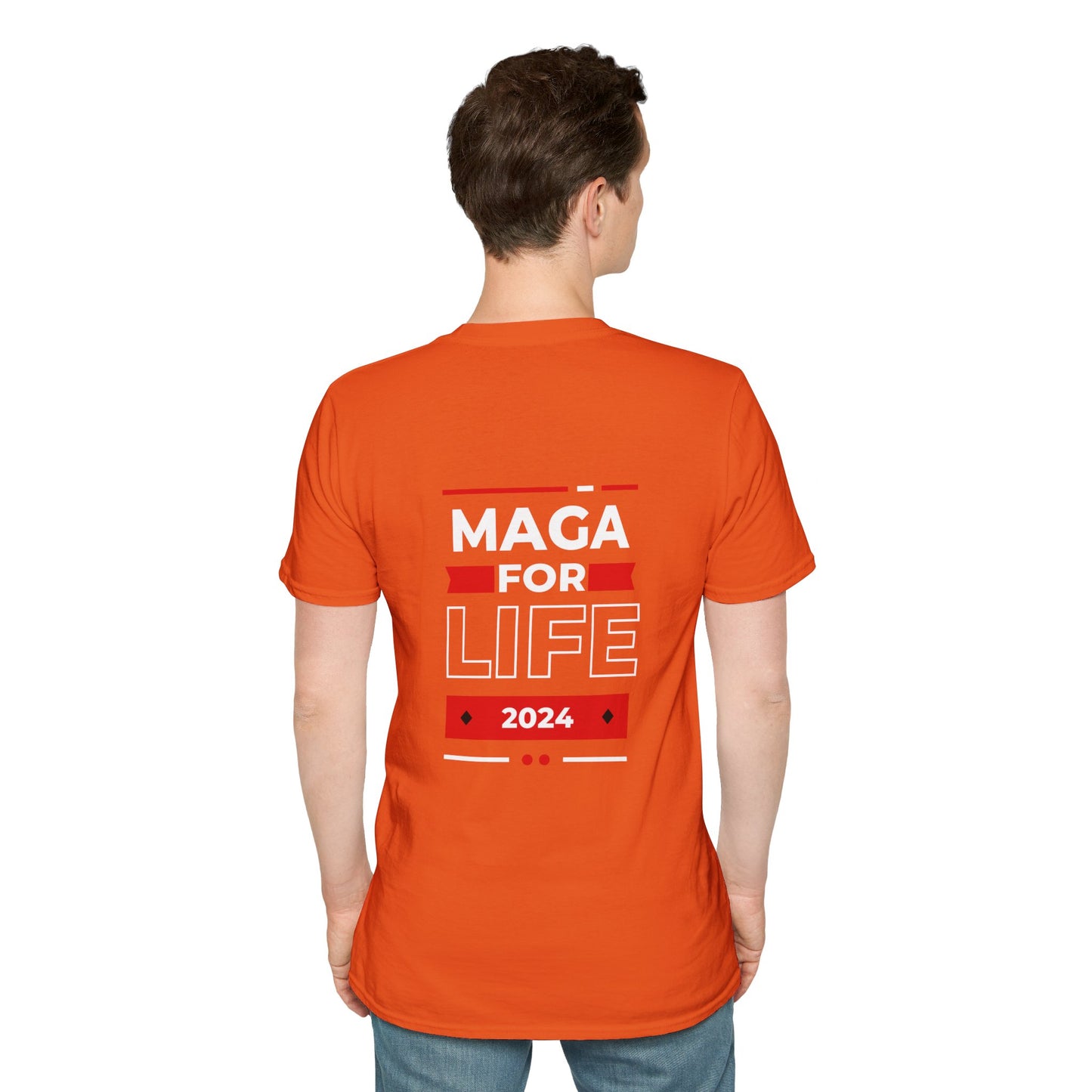 MAGA SUPPORT Unisex Softstyle T-Shirt