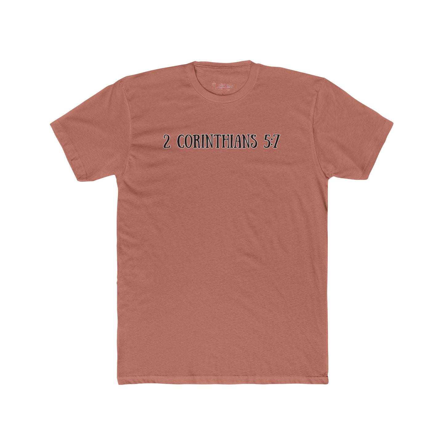 Mens- 2 Corinthians 5:7 Tee