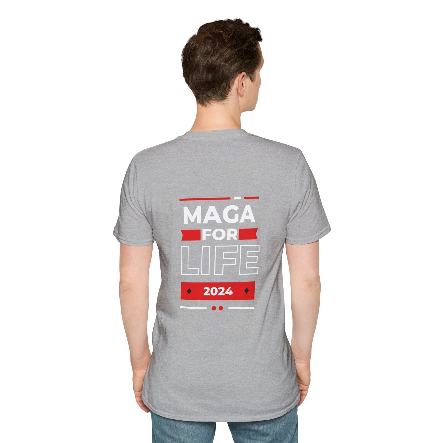 MAGA SUPPORT Unisex Softstyle T-Shirt