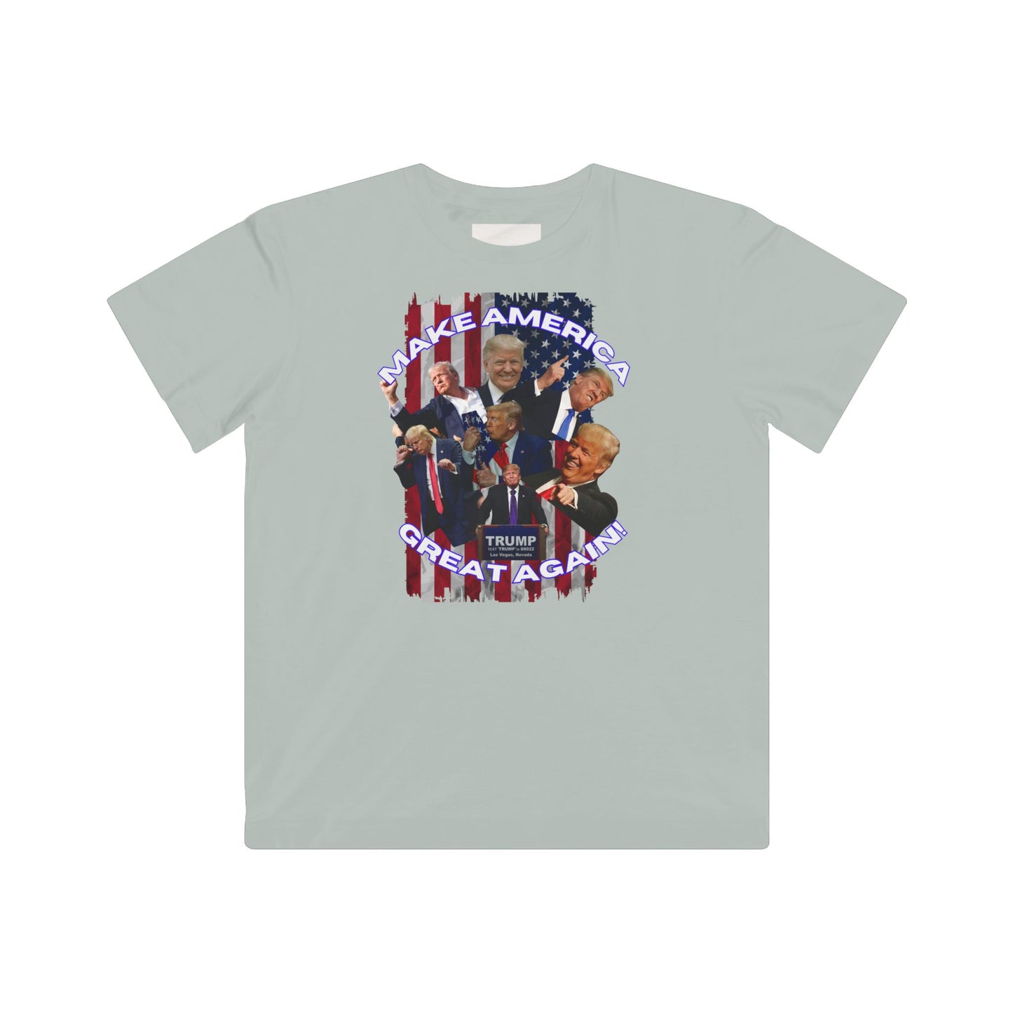 Unisex Kids Patriotic Tee Shirt - Proud American