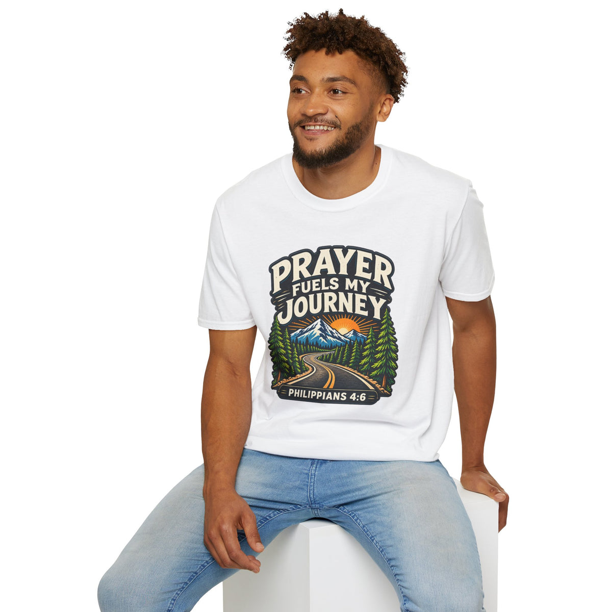 Prayer Fuels My Journey Christian Faith T-Shirt