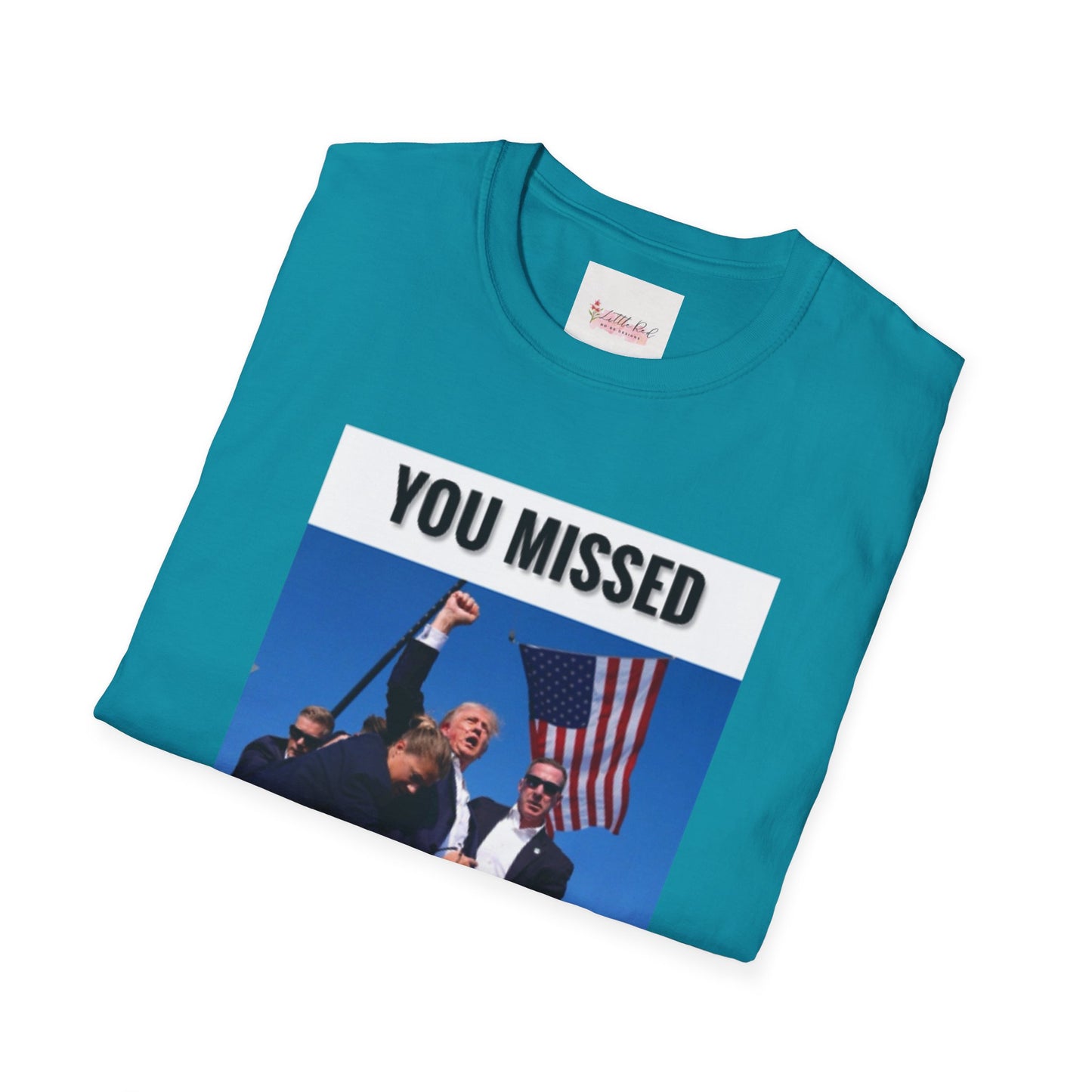 Unisex Adult You Missed MF! Softstyle T-Shirt