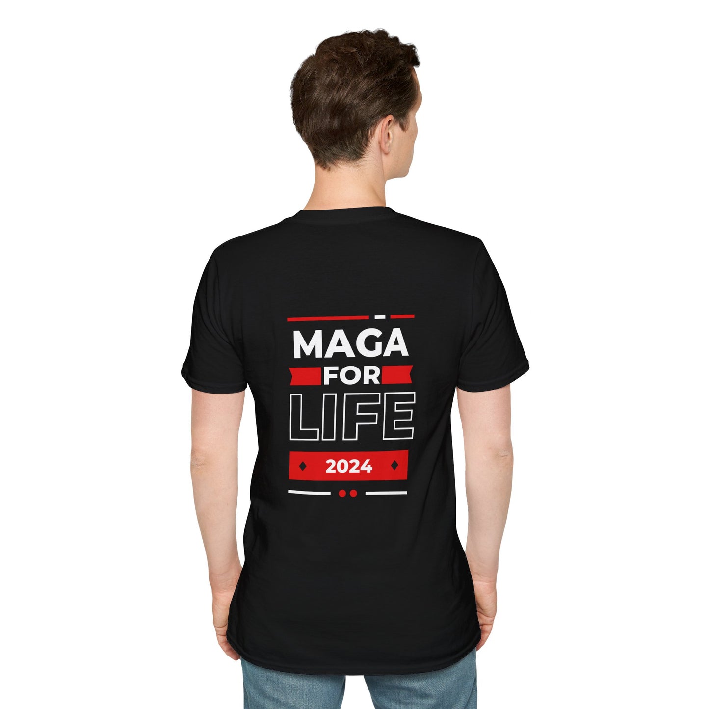 MAGA SUPPORT Unisex Softstyle T-Shirt