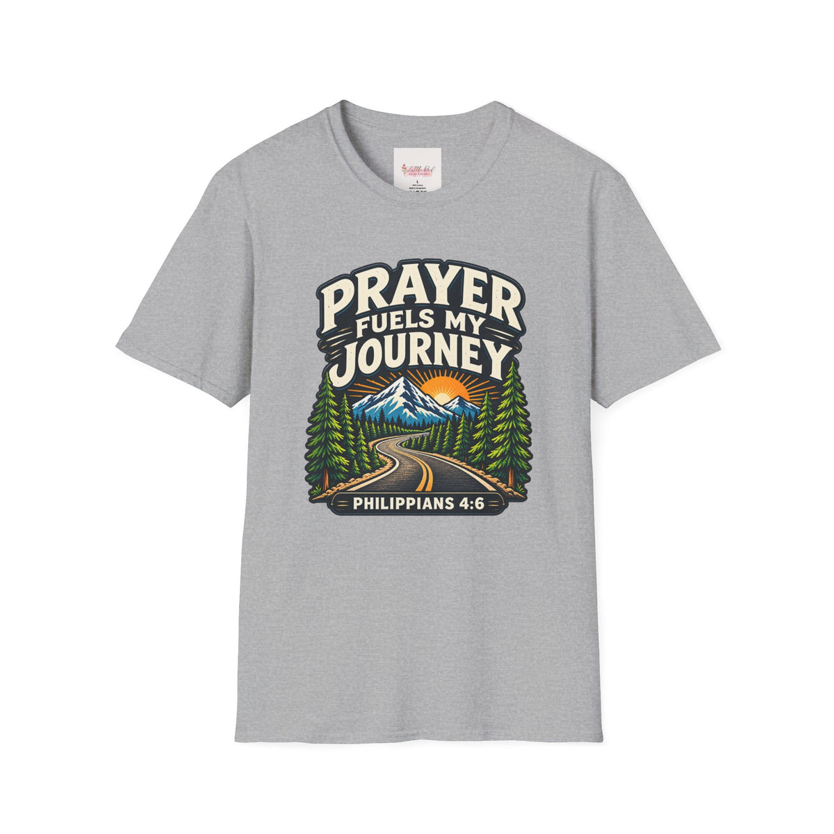 Prayer Fuels My Journey Christian Faith T-Shirt