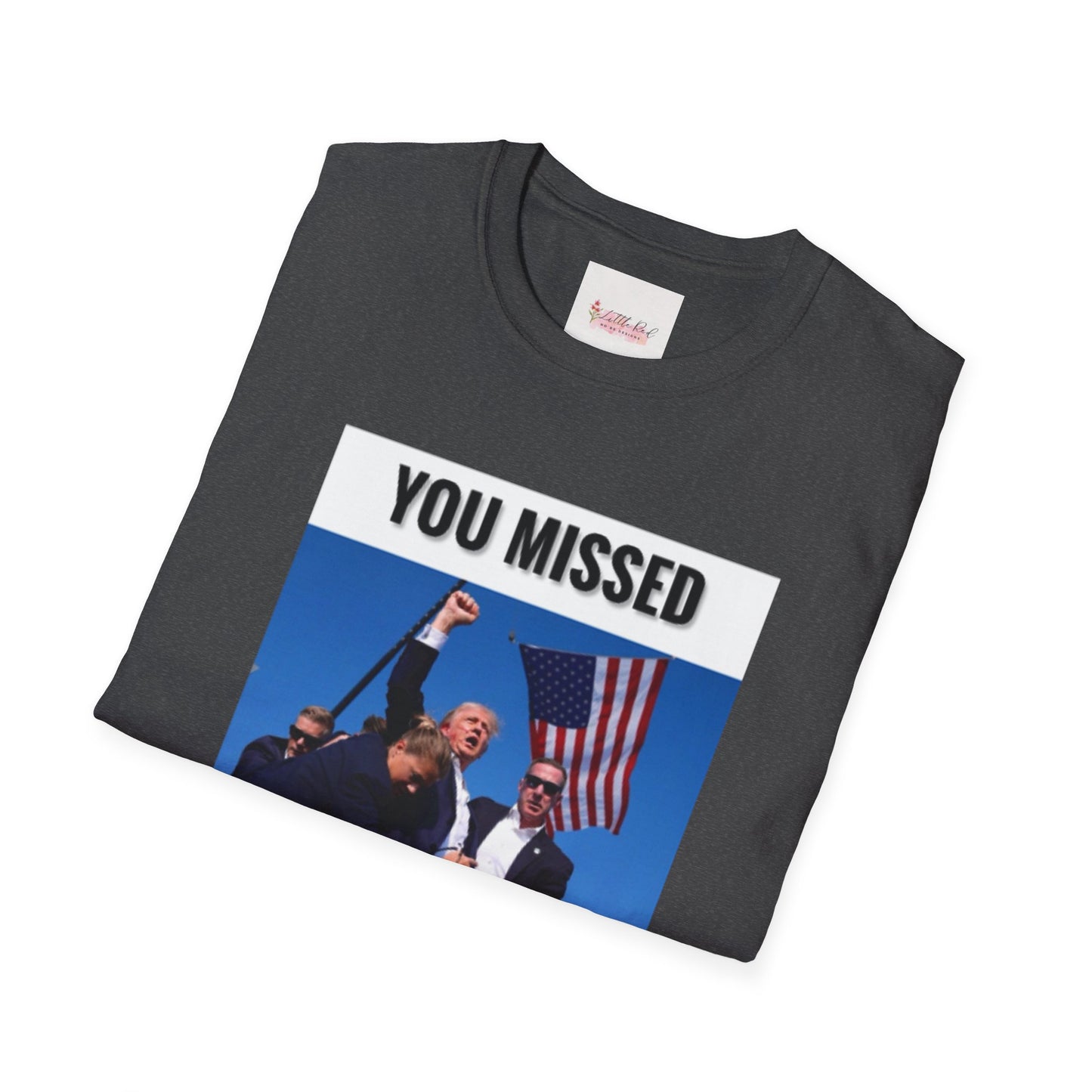 Unisex Adult You Missed MF! Softstyle T-Shirt