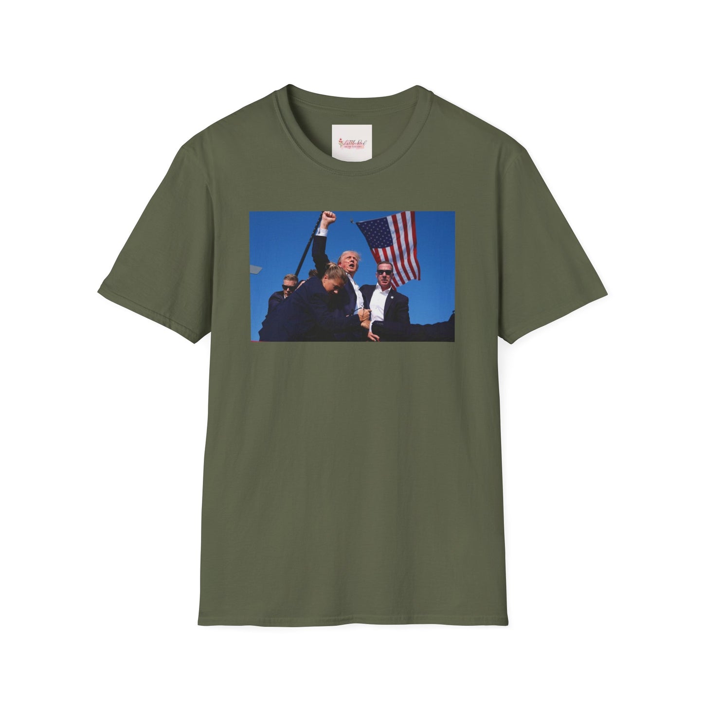 Infamous Trump Pic Unisex Softstyle T-Shirt