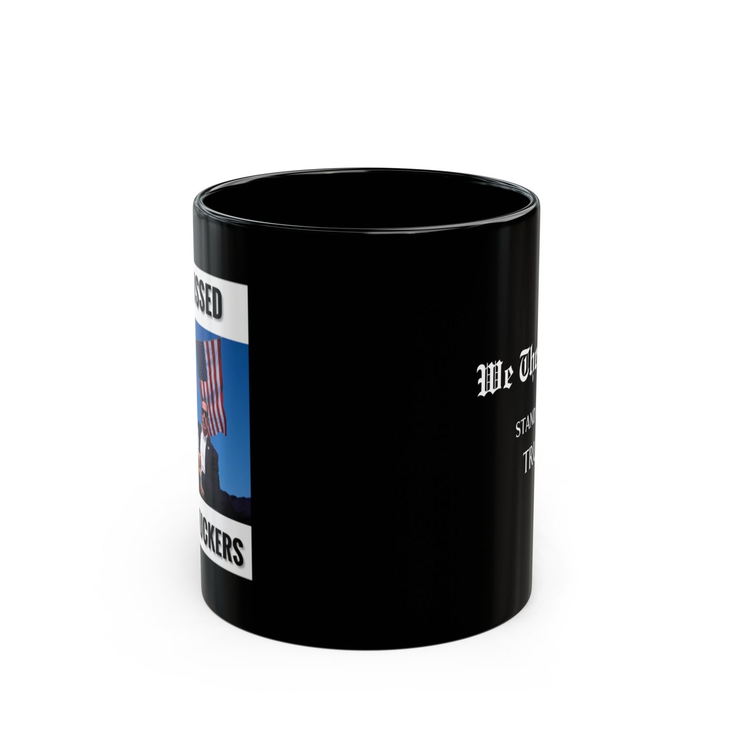 You Missed! Trump-Black Mug