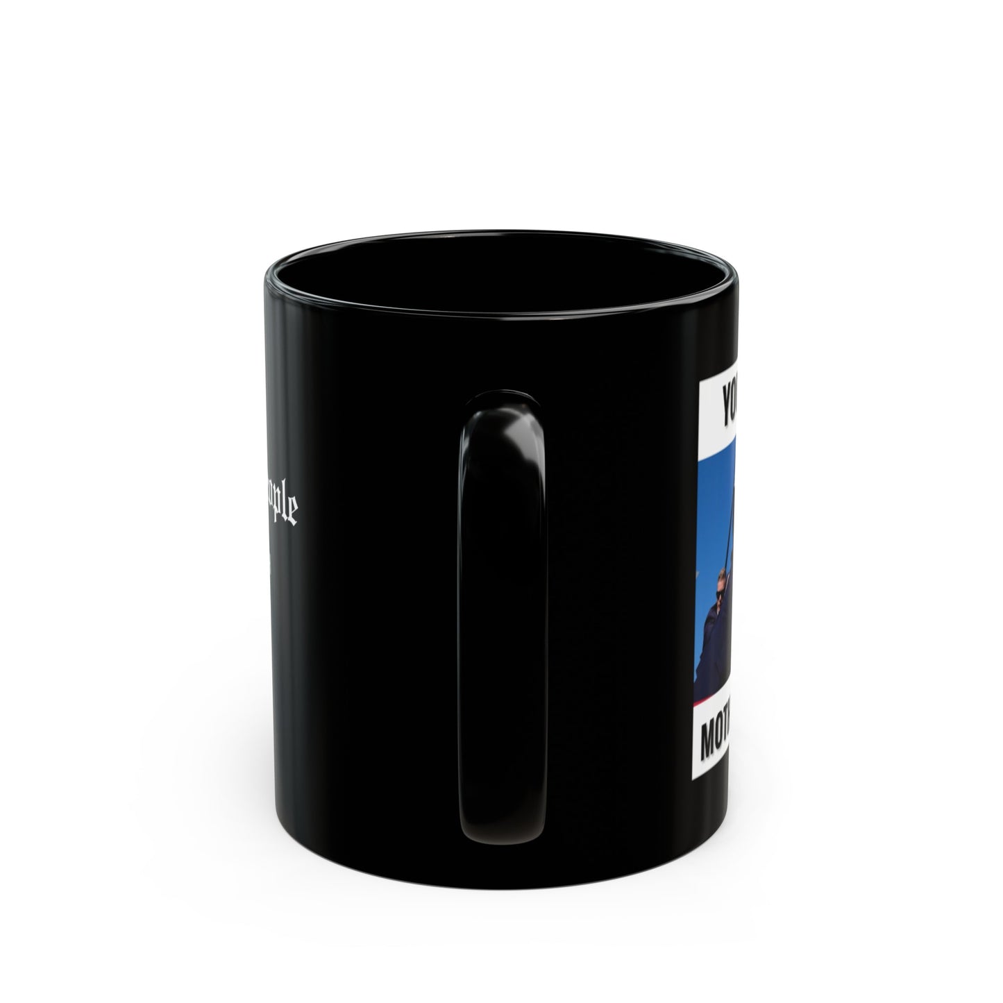 You Missed! Trump-Black Mug