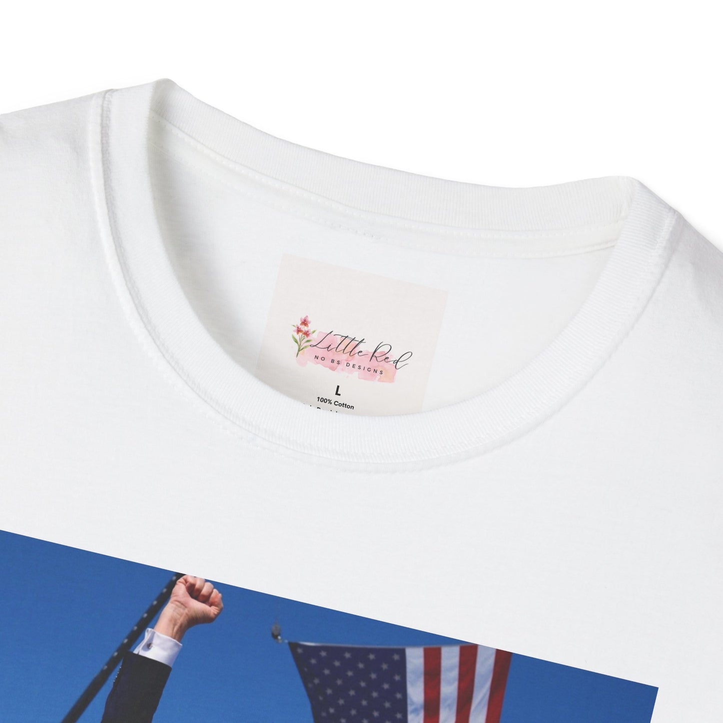 Infamous Trump Pic Unisex Softstyle T-Shirt