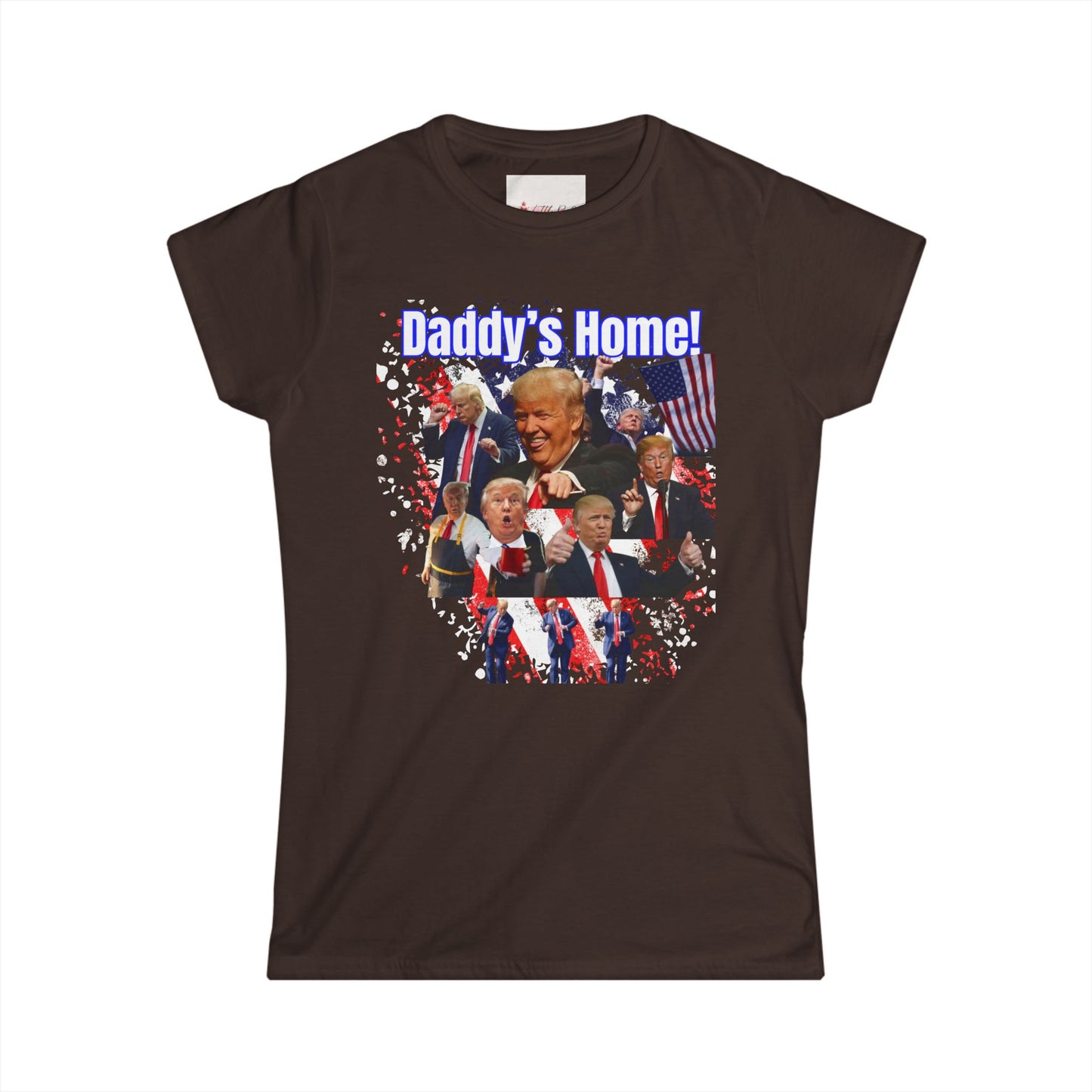 Daddy's Home! Women's Softstyle Tee