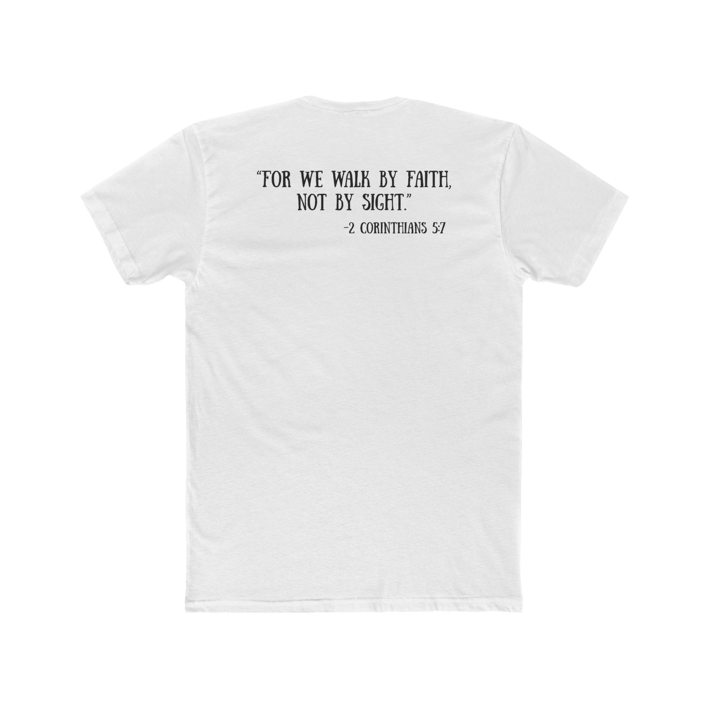 Mens- 2 Corinthians 5:7 Tee