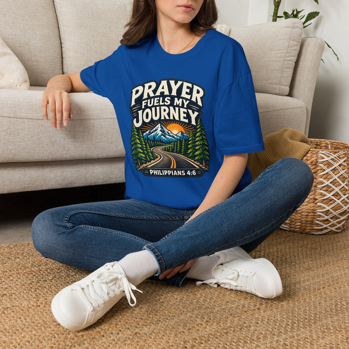 Prayer Fuels My Journey Christian Faith T-Shirt