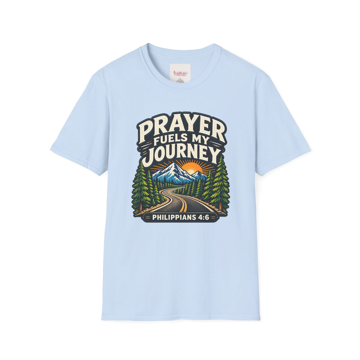 Prayer Fuels My Journey Christian Faith T-Shirt