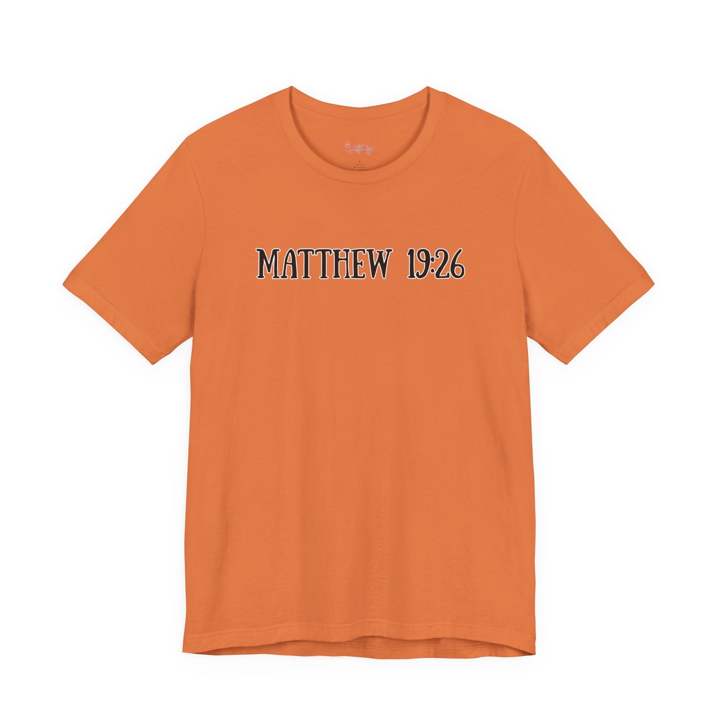 Matthew 19:26 Tee