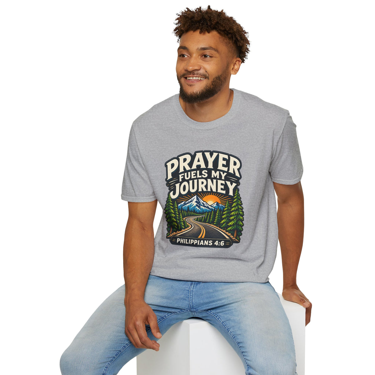 Prayer Fuels My Journey Christian Faith T-Shirt