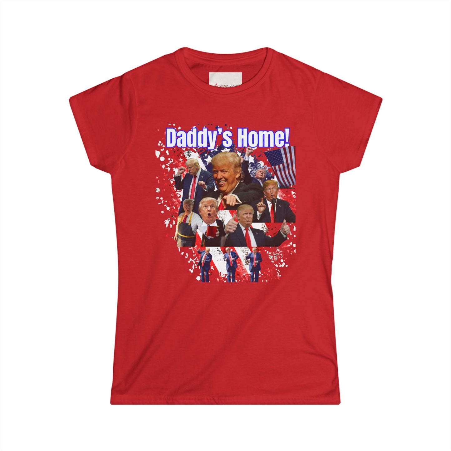 Daddy's Home! Women's Softstyle Tee