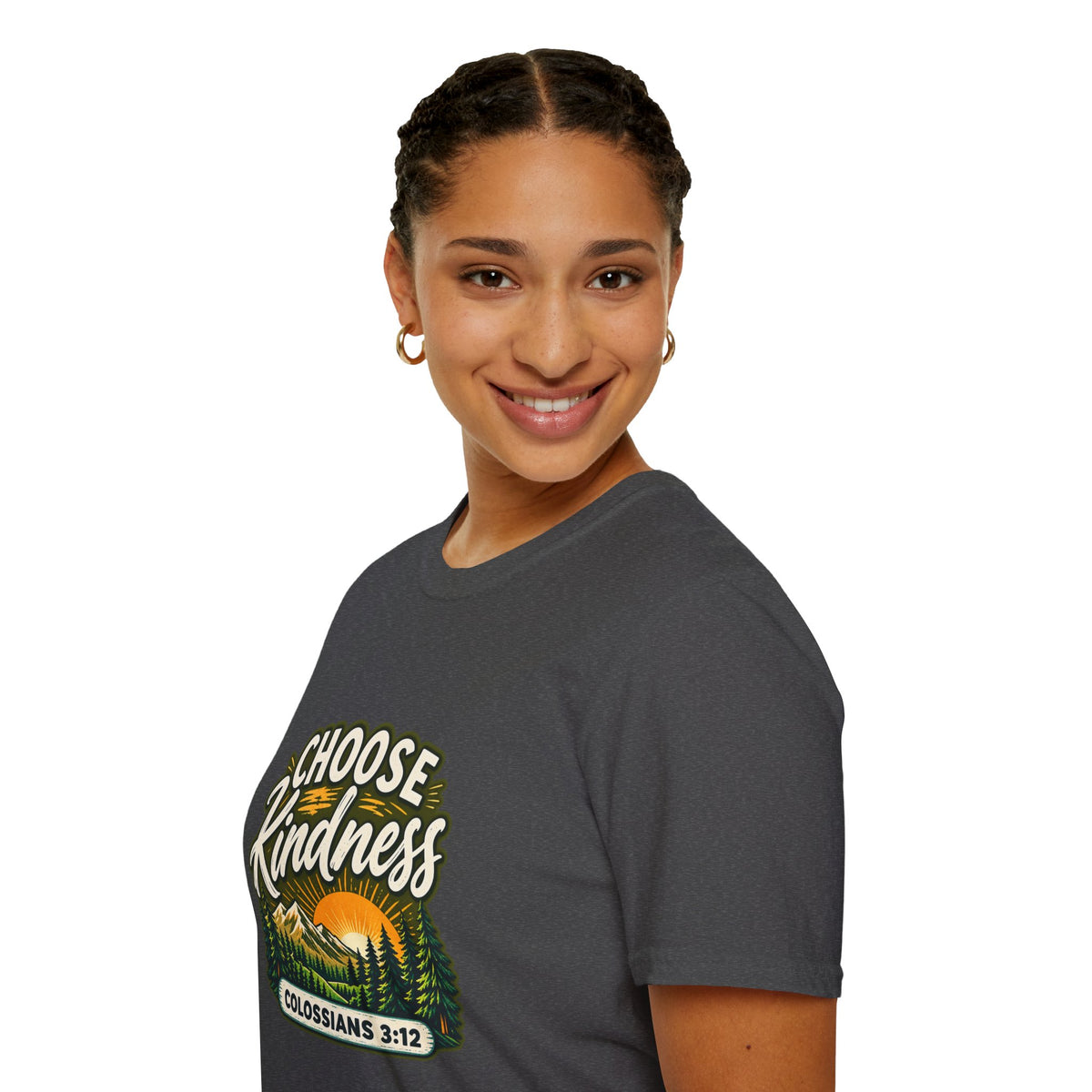 Choose Kindness Colossians 3:12 Christian Nature T-Shirt