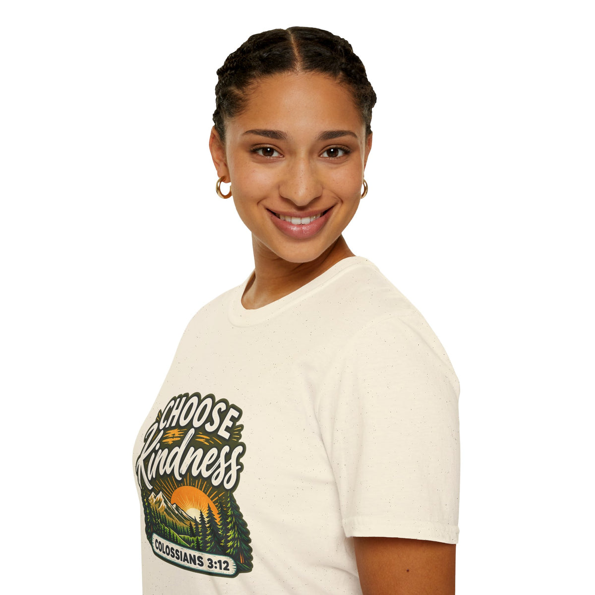 Choose Kindness Colossians 3:12 Christian Nature T-Shirt