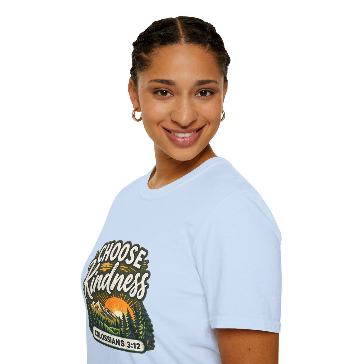 Choose Kindness Colossians 3:12 Christian Nature T-Shirt