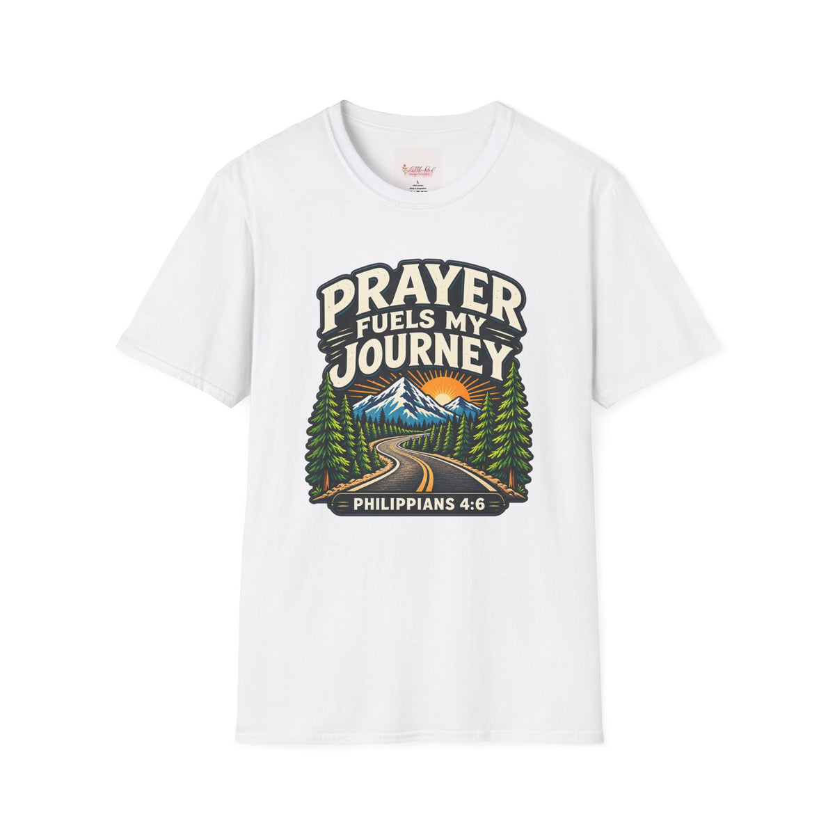 Prayer Fuels My Journey Christian Faith T-Shirt