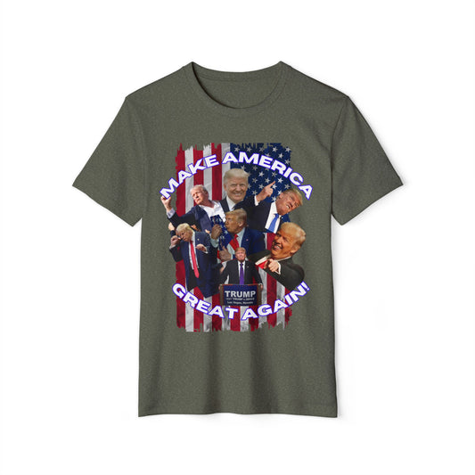 Unisex Adult Patriotic T-Shirt - Family Supportive Holiday Fun