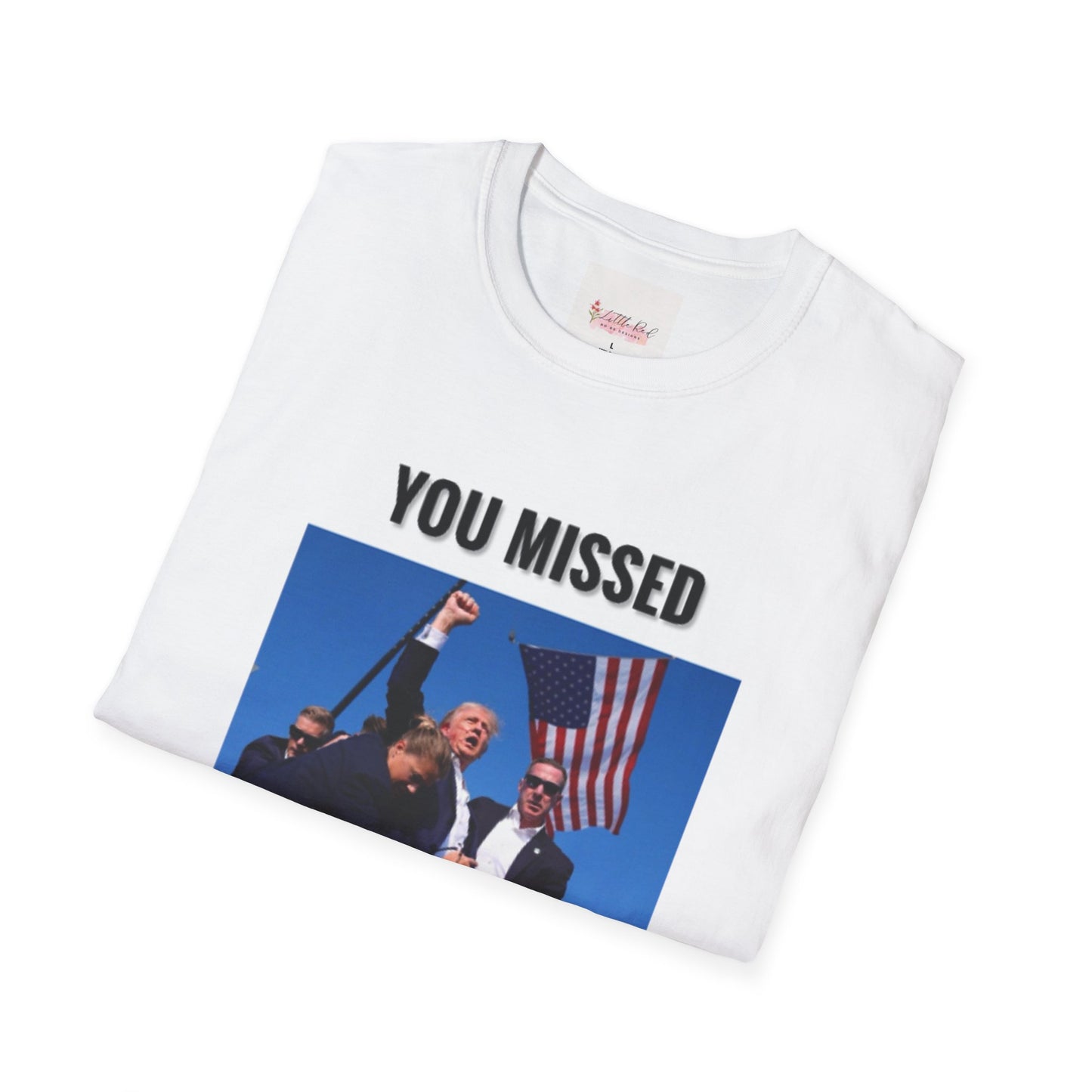 Unisex Adult You Missed MF! Softstyle T-Shirt